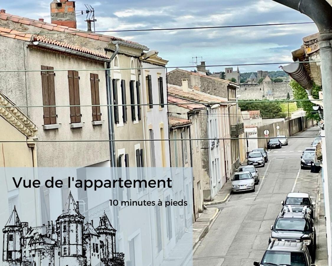 Spacieux, Climatise, Quartier Calme, Proche Chateau, Le Cocon De Joy Carcassonne Exteriör bild
